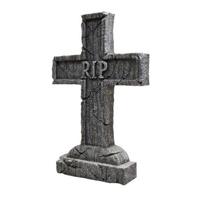 Rest In Peace Cross Tombstone - Jokers Costume Mega Store