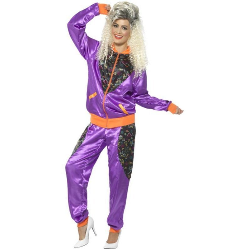 Retro Shell Suit Costume, Ladies - Jokers Costume Mega Store