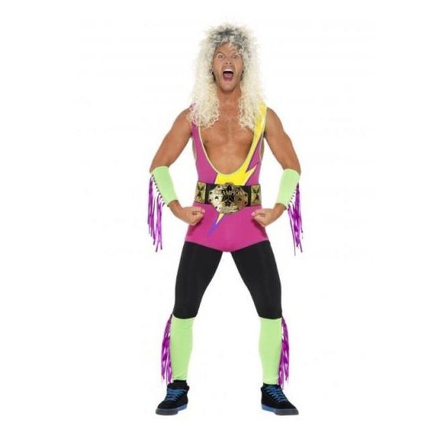 Retro Wrestler Costume - Jokers Costume Mega Store