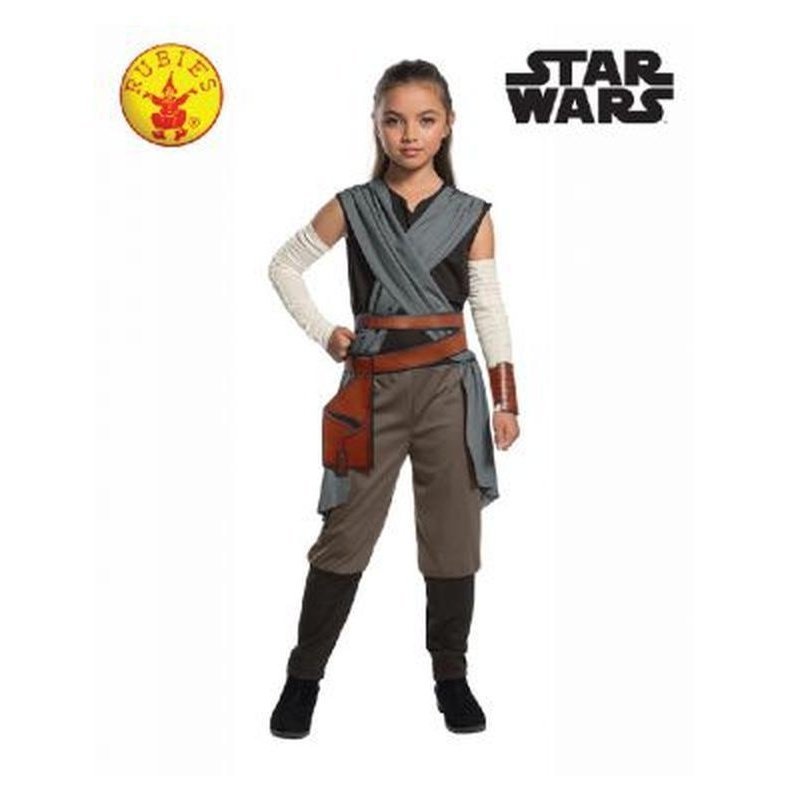 Rey Classic Costume, Child Size Medium - Jokers Costume Mega Store