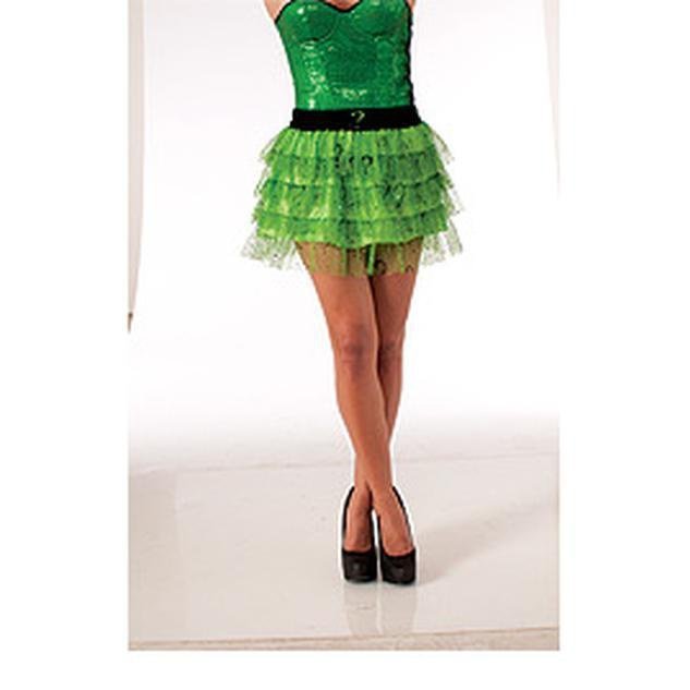 Riddler Skirt Adult Size Std - Jokers Costume Mega Store