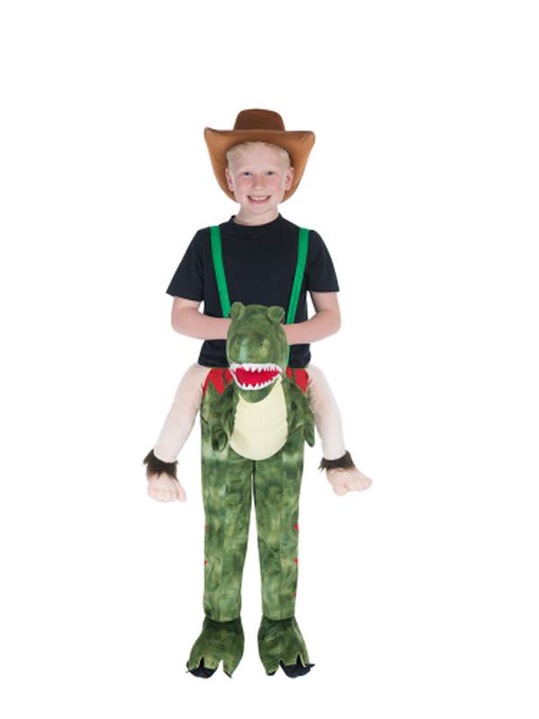 Ride On Dinosaur Costume, Kids - Jokers Costume Mega Store