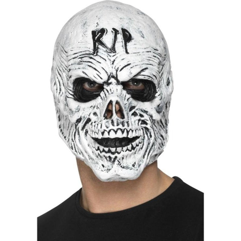 R.I.P Grim Reaper Mask, Foam Latex - Jokers Costume Mega Store