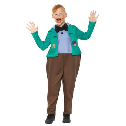 Roald Dahl Deluxe Augustus Gloop Costume - Jokers Costume Mega Store