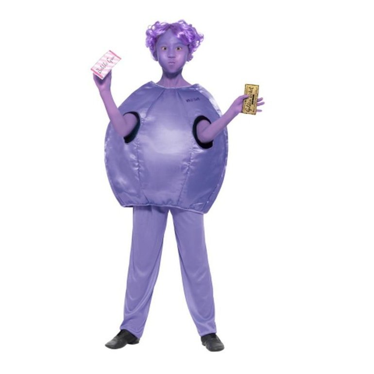 Roald Dahl Deluxe Violet Beauregarde Costume - Jokers Costume Mega Store