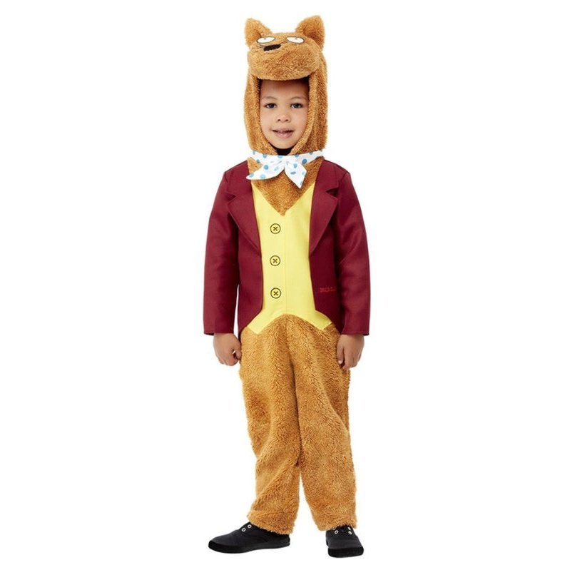 Roald Dahl Fantastic Mr Fox Costume, Toddler - Jokers Costume Mega Store