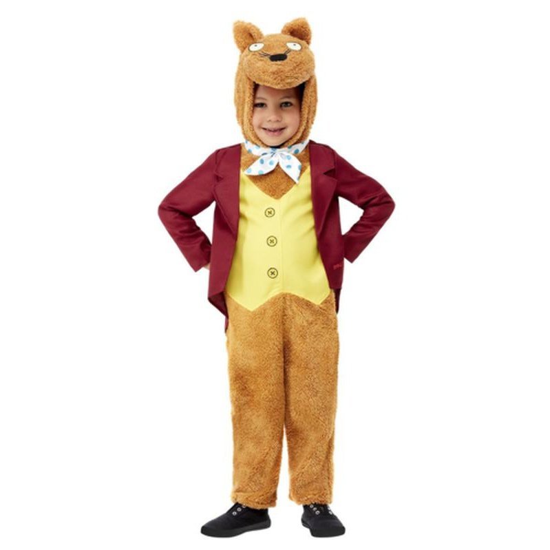 Roald Dahl Fantastic Mr Fox Costume, Toddler - Jokers Costume Mega Store