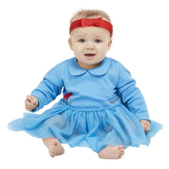 matilda blue dress red ribbon Matilda Costume Oscarsden