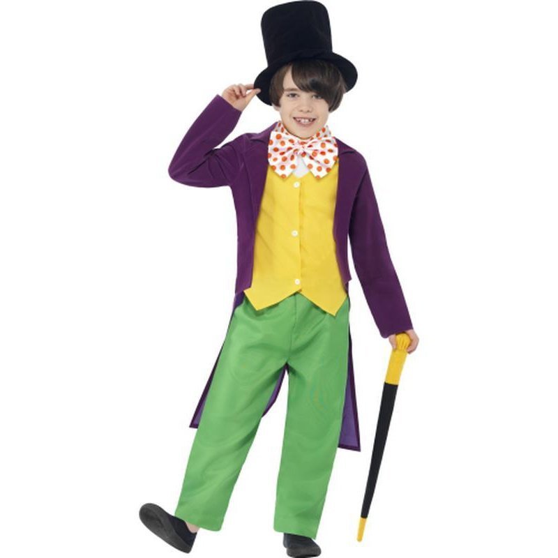 Roald Dahl Willy Wonka Costume - Jokers Costume Mega Store