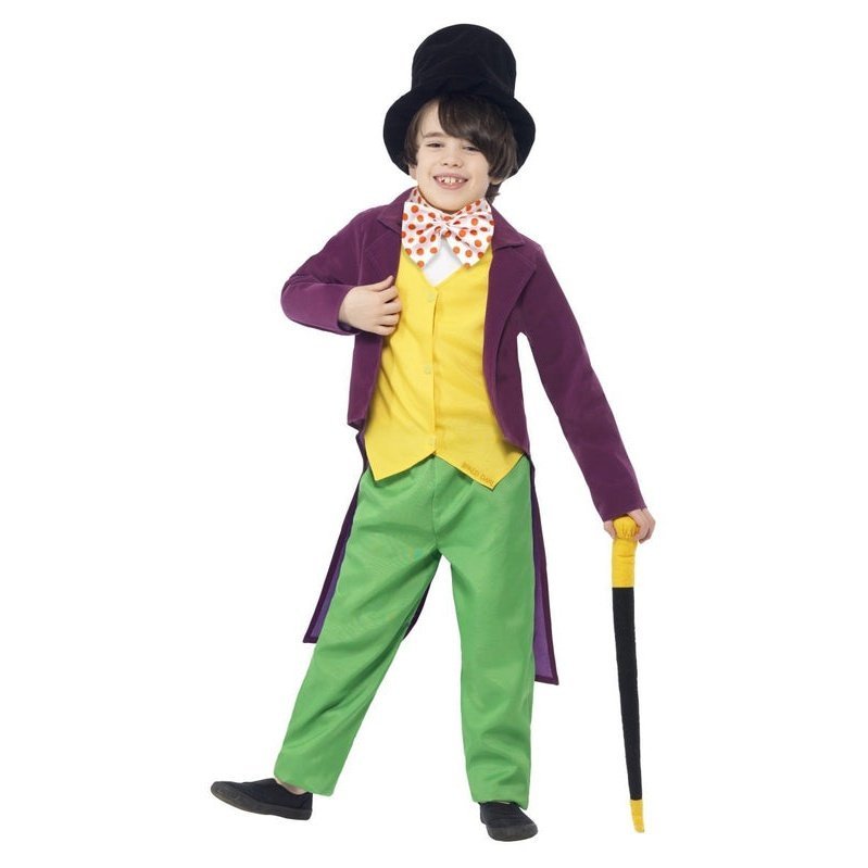 Roald Dahl Willy Wonka Costume - Jokers Costume Mega Store
