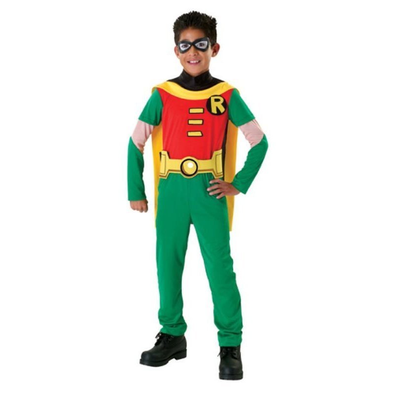 Robin Child Teen Titan Size L - Jokers Costume Mega Store