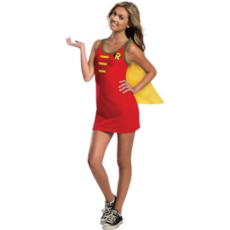 Robin Teen Tank Dress Size M - Jokers Costume Mega Store