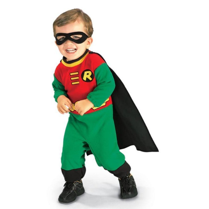 Robin Teen Titans Size 6 12 Months - Jokers Costume Mega Store