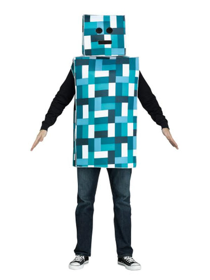 Robot Monster Adult Costume Blue - Jokers Costume Mega Store