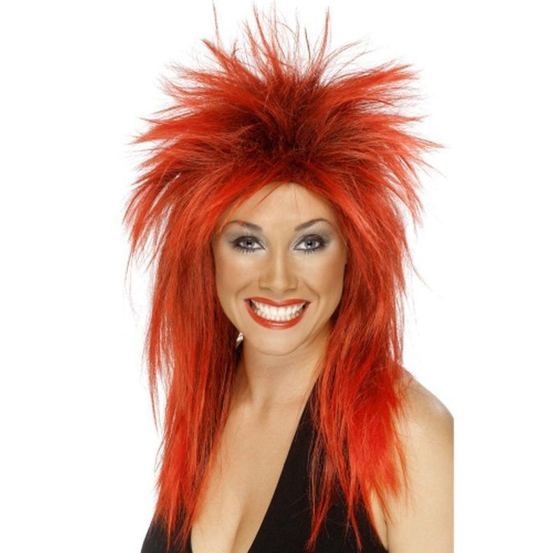 Rock Diva Wig - Red - Jokers Costume Mega Store