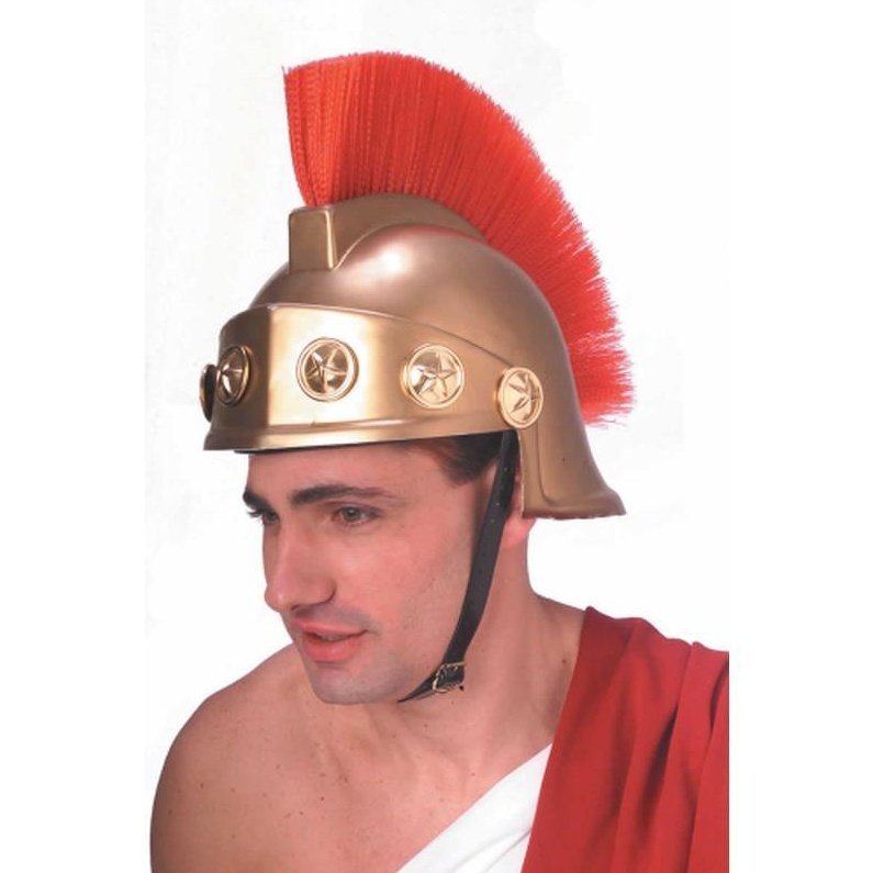 Roman Centurion Deluxe Helmet Adult - Black - Jokers Costume Mega Store