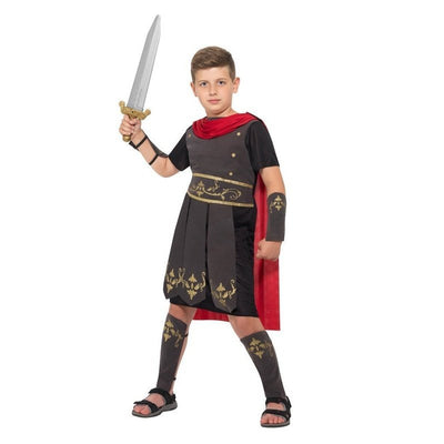 Roman Soldier Costume - Black - Jokers Costume Mega Store