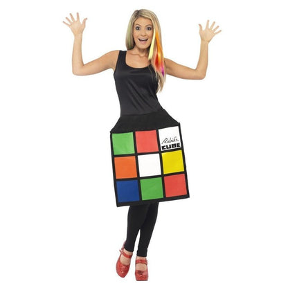 Rubik's Cube Costume, 3D Dress - Jokers Costume Mega Store