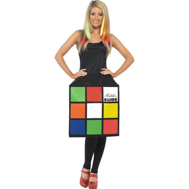 Rubik's Cube Costume, 3D Dress - Jokers Costume Mega Store