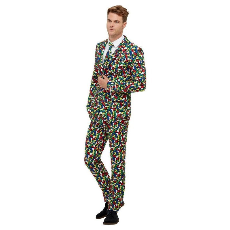 Rubik's Cube Suit - Jokers Costume Mega Store