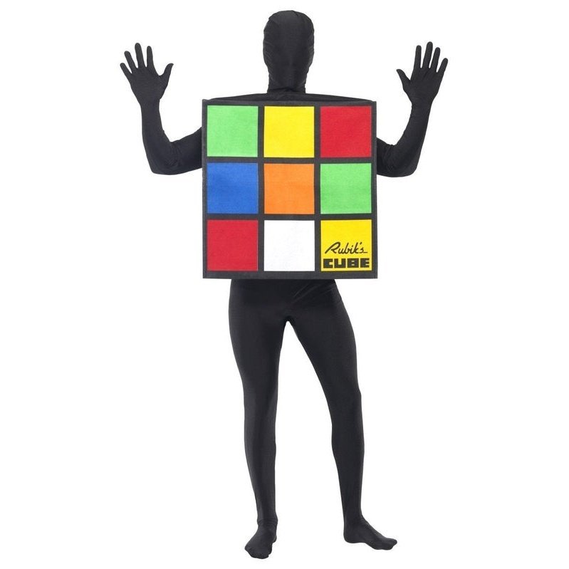 Rubik's Cube Unisex Costume - Jokers Costume Mega Store