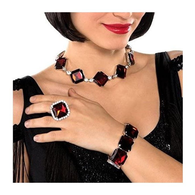 Ruby Jewellery Set - Jokers Costume Mega Store