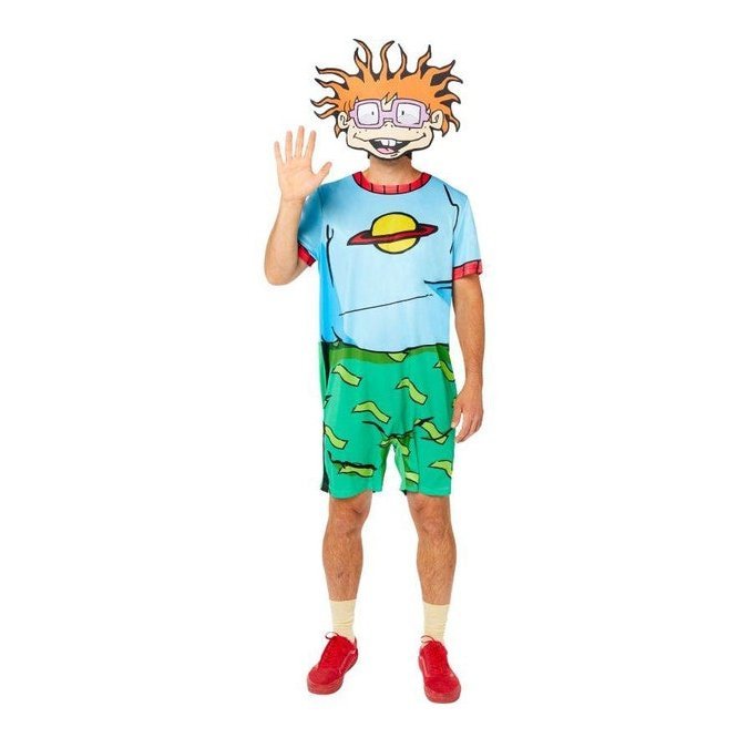 Rugrats Chuckie Men's Costume - Jokers Costume Mega Store