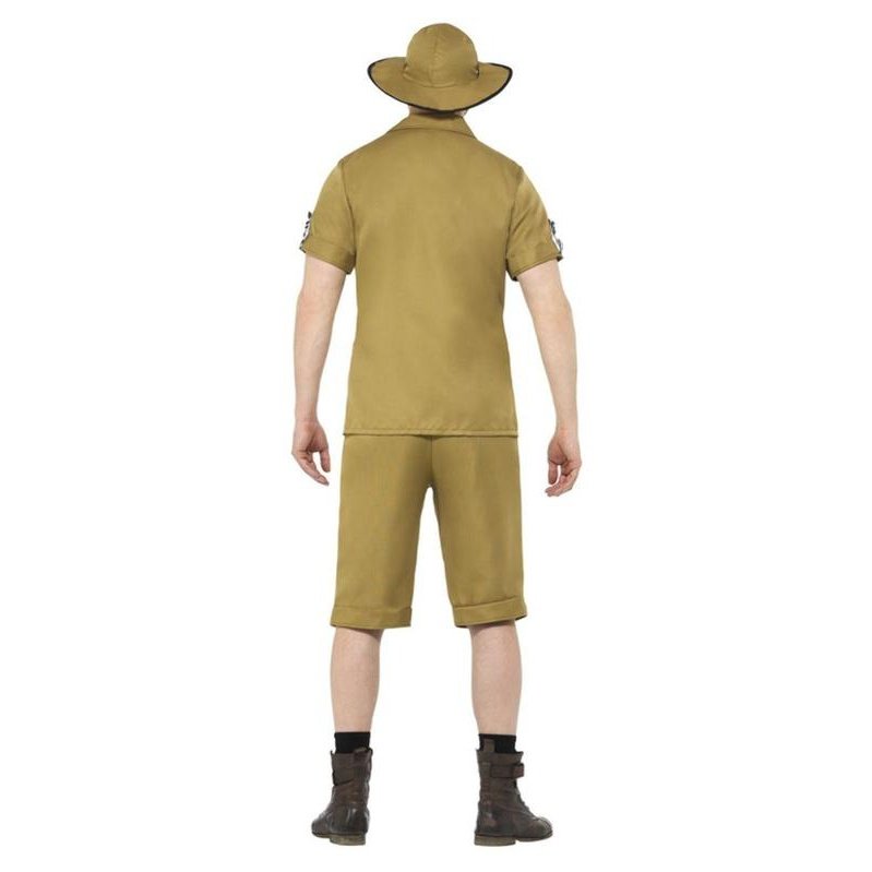 Safari Man Costume, Brown - Jokers Costume Mega Store