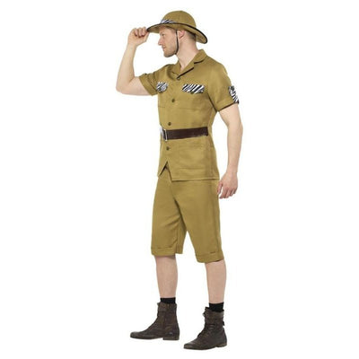 Safari Man Costume, Brown - Jokers Costume Mega Store