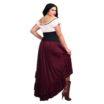 Saloon Gal Plus - Jokers Costume Mega Store