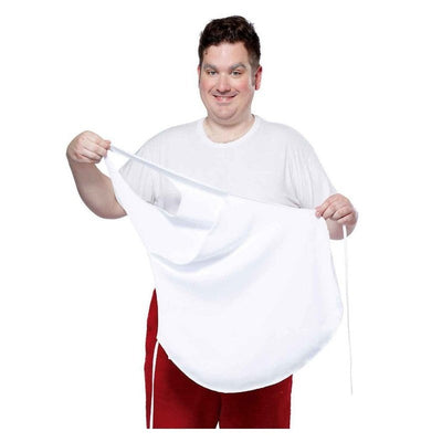 Santa Belly Stuffer, White - Jokers Costume Mega Store