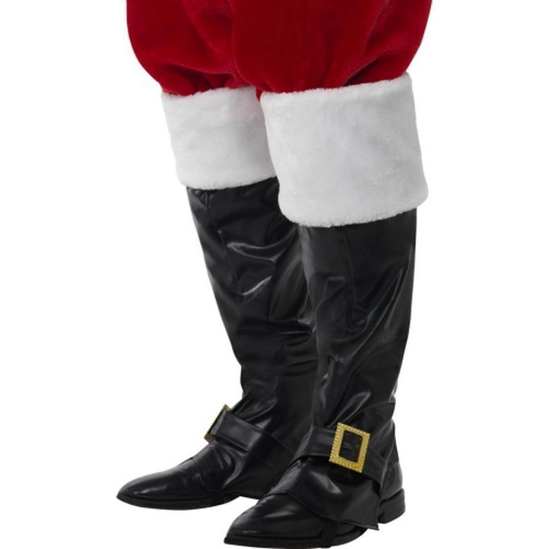 Santa Boot Covers, Deluxe - Jokers Costume Mega Store