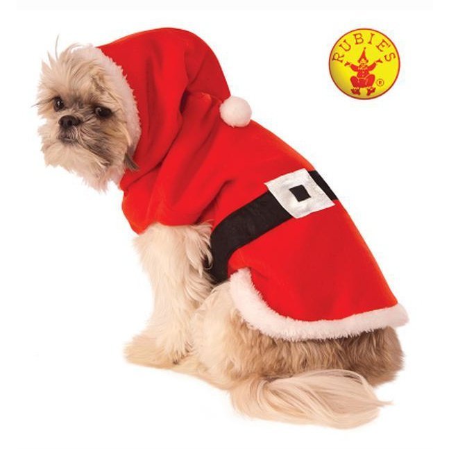 Santa Claus Pet Costume Size L - Jokers Costume Mega Store