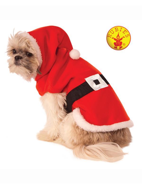 Santa Claus Pet Costume Size S - Jokers Costume Mega Store