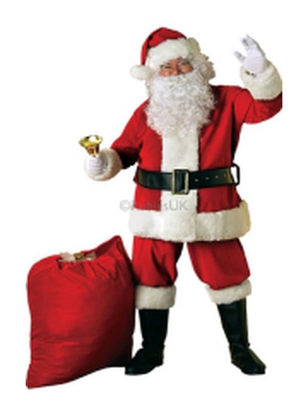 Santa Suit Classic Size Xl - Jokers Costume Mega Store