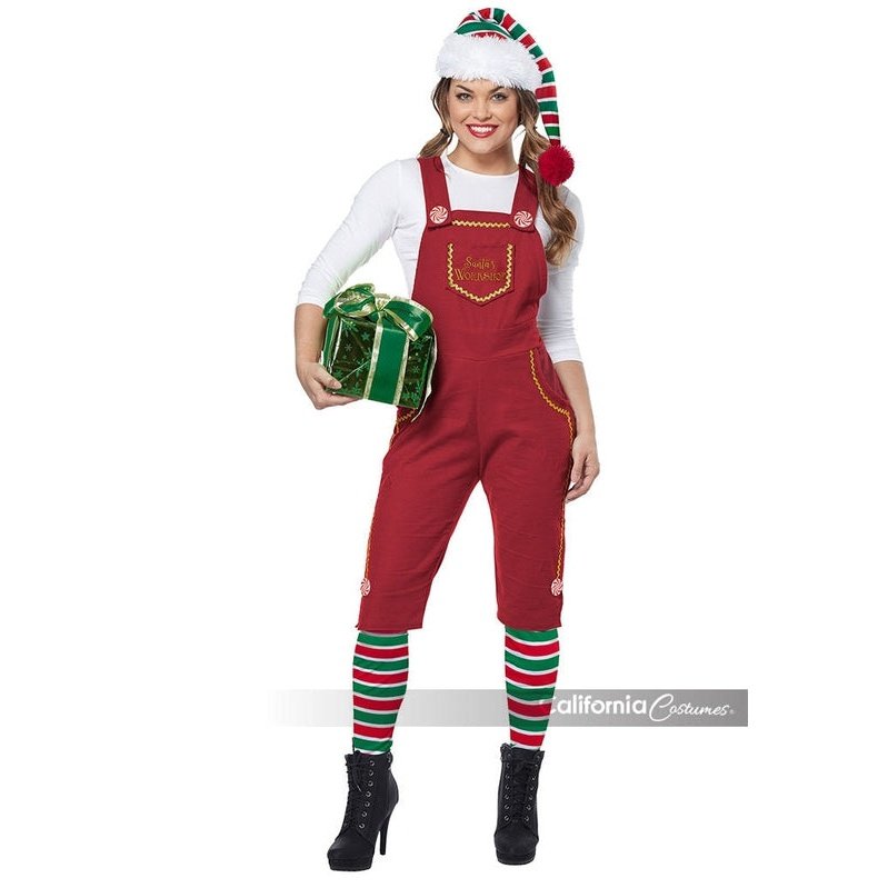 Santa's Workshop Elf Adult Costume - Jokers Costume Mega Store