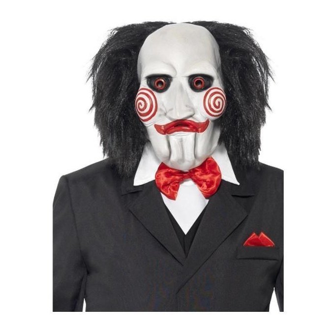 Saw Jigsaw Mask - Jokers Costume Mega Store