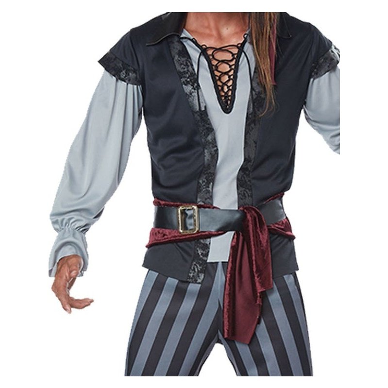 Scallywag Pirate Mens Costume - Jokers Costume Mega Store