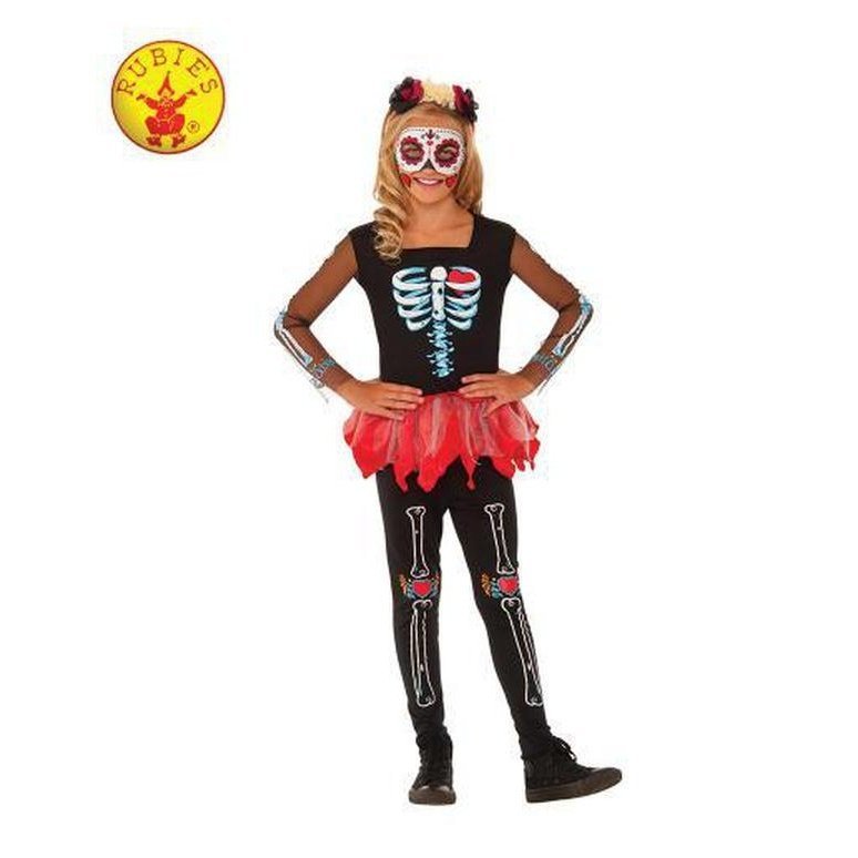 Scared To The Bone Skeleton Costume Size 6 8 - Jokers Costume Mega Store
