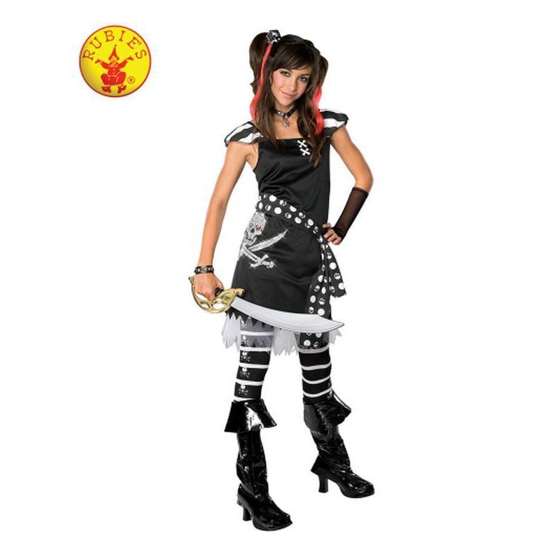 Scarlet Pirate Teen Costume Size M - Jokers Costume Mega Store