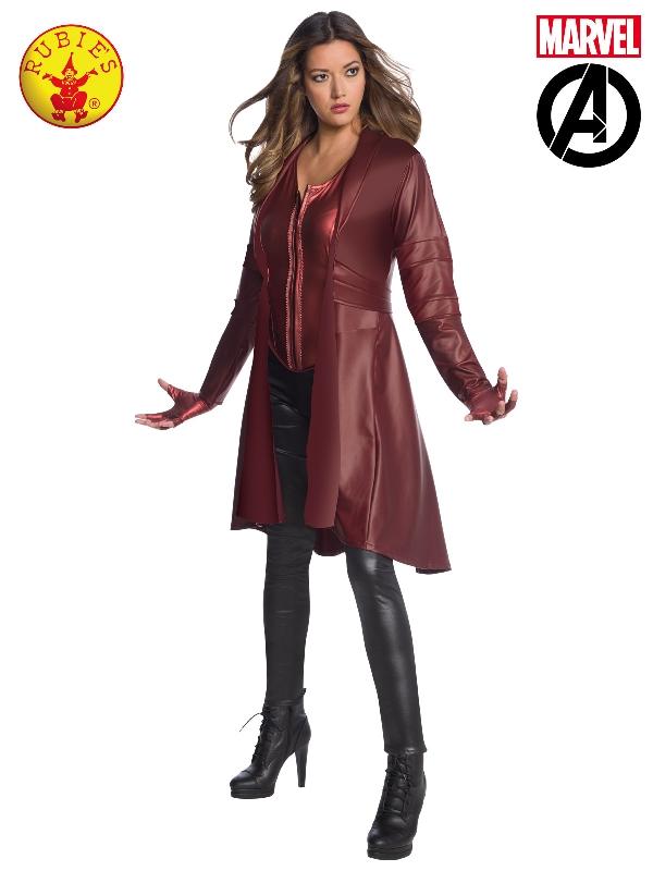 Scarlet Witch Costume, Adult - Jokers Costume Mega Store