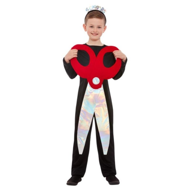 Scissors Costume, Black & Red - Jokers Costume Mega Store