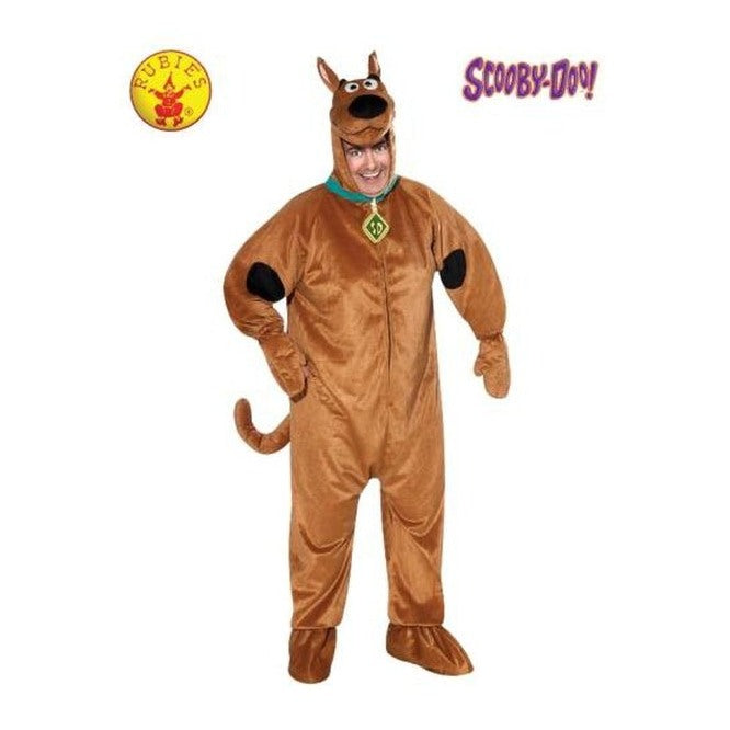 Scooby Doo Plush Costume, Adult Plus Size - Jokers Costume Mega Store