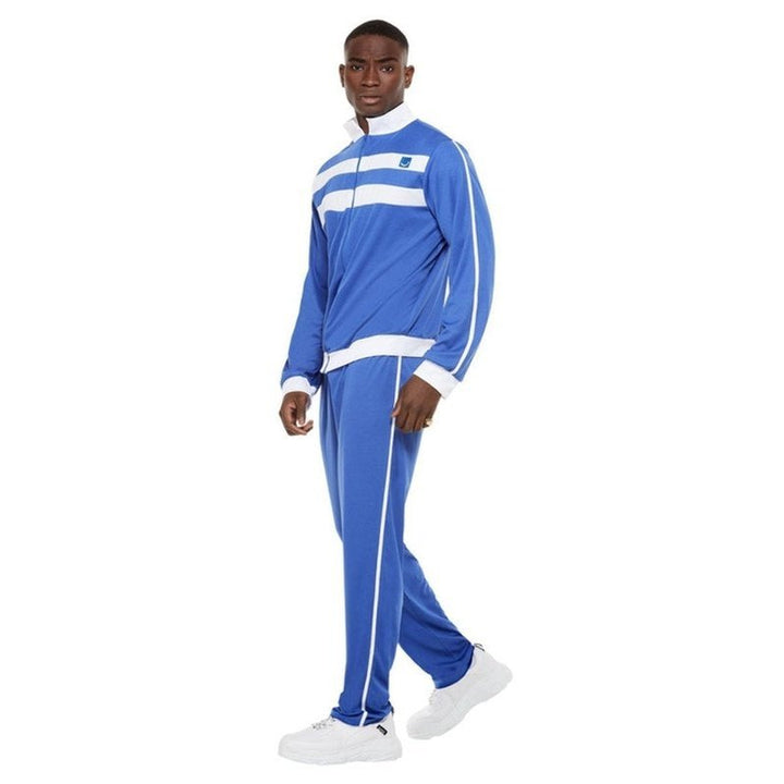 Scouser Tracksuit, Blue - Jokers Costume Mega Store