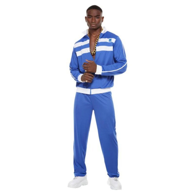 Scouser Tracksuit, Blue - Jokers Costume Mega Store