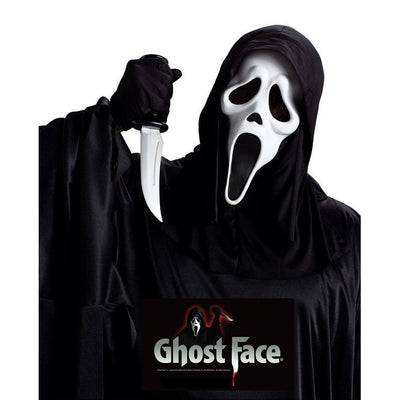 Scream Ghost Face Mask & Knife Set - Jokers Costume Mega Store