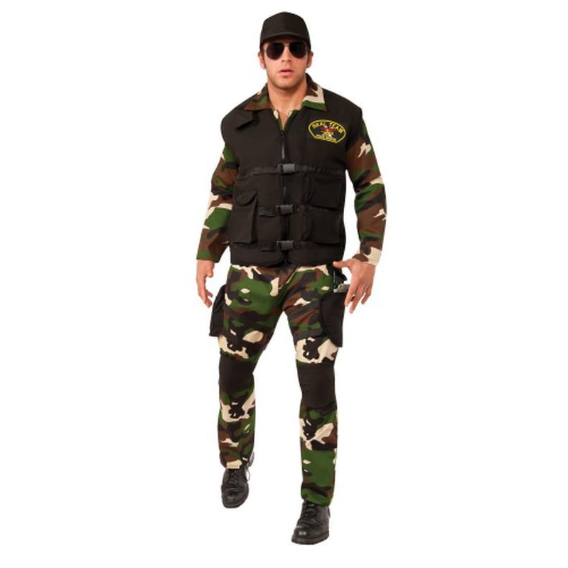 Seal Team 3 Costume Size Xl - Jokers Costume Mega Store