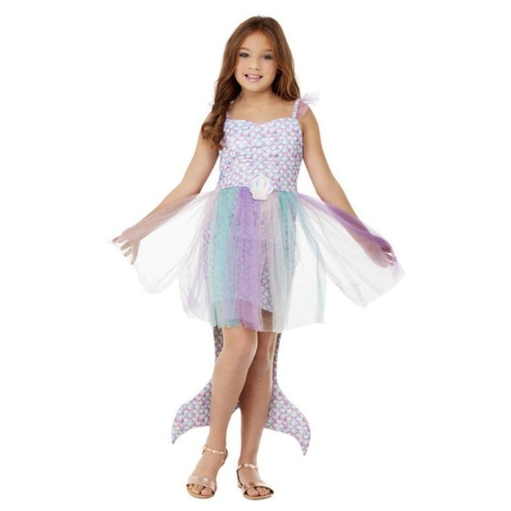 Seashell Mermaid Costume, Purple - Jokers Costume Mega Store