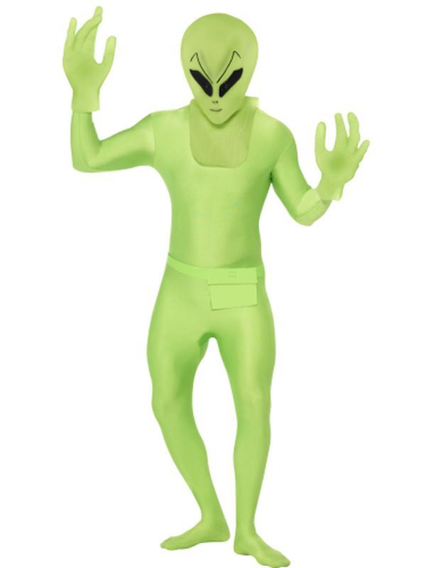 Second Skin Suit Alien - Jokers Costume Mega Store