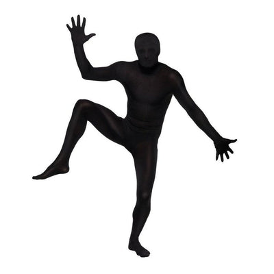 Second Skin Suit Black - Jokers Costume Mega Store